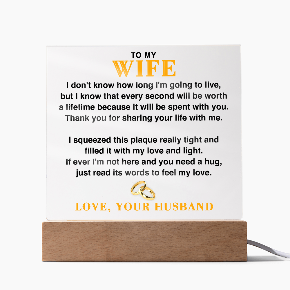 To My Wife - Thanks For Sharing Your Wife With Me