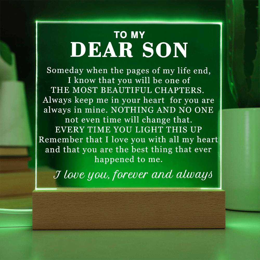 (Almost Sold Out) Meaningful Gift For Son