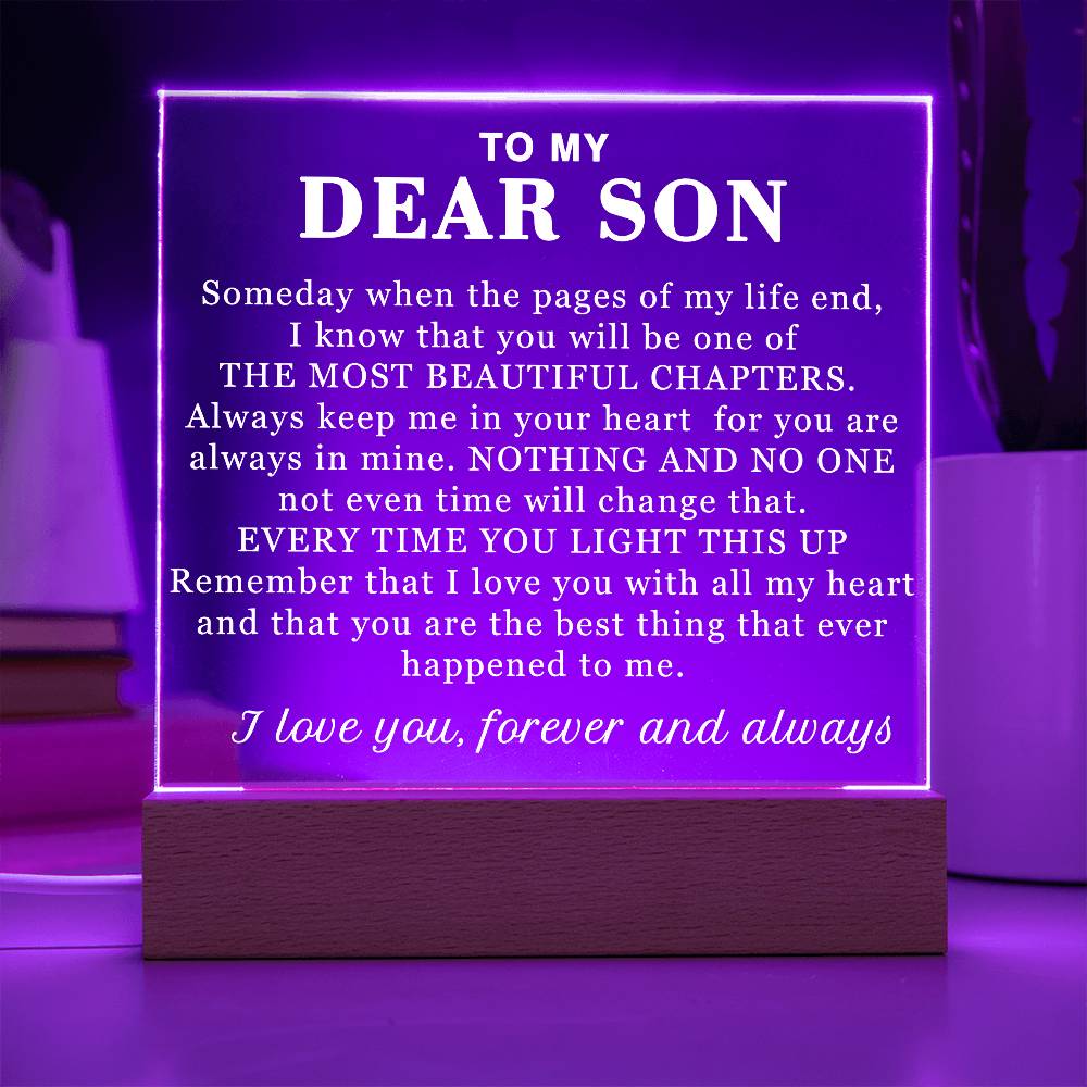 (Almost Sold Out) Meaningful Gift For Son