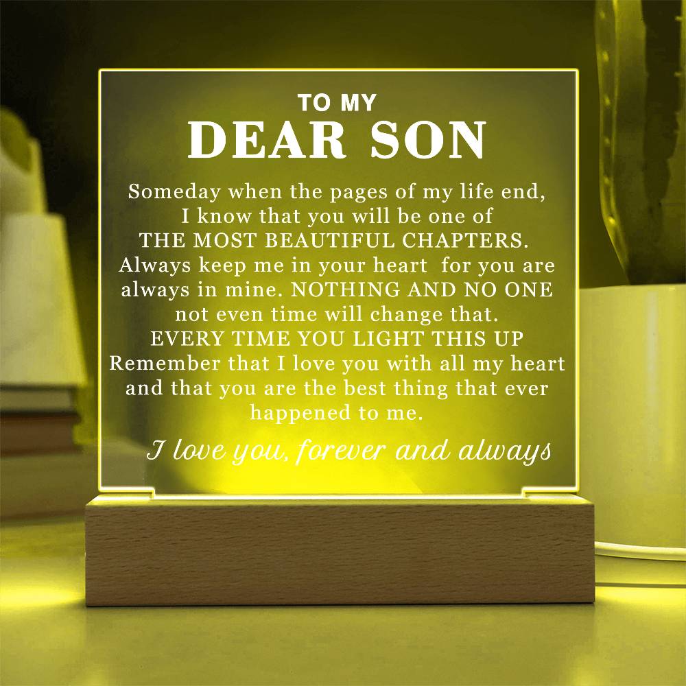 (Almost Sold Out) Meaningful Gift For Son