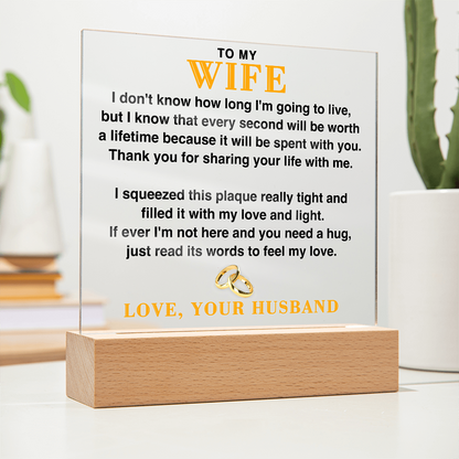 To My Wife - Thanks For Sharing Your Wife With Me