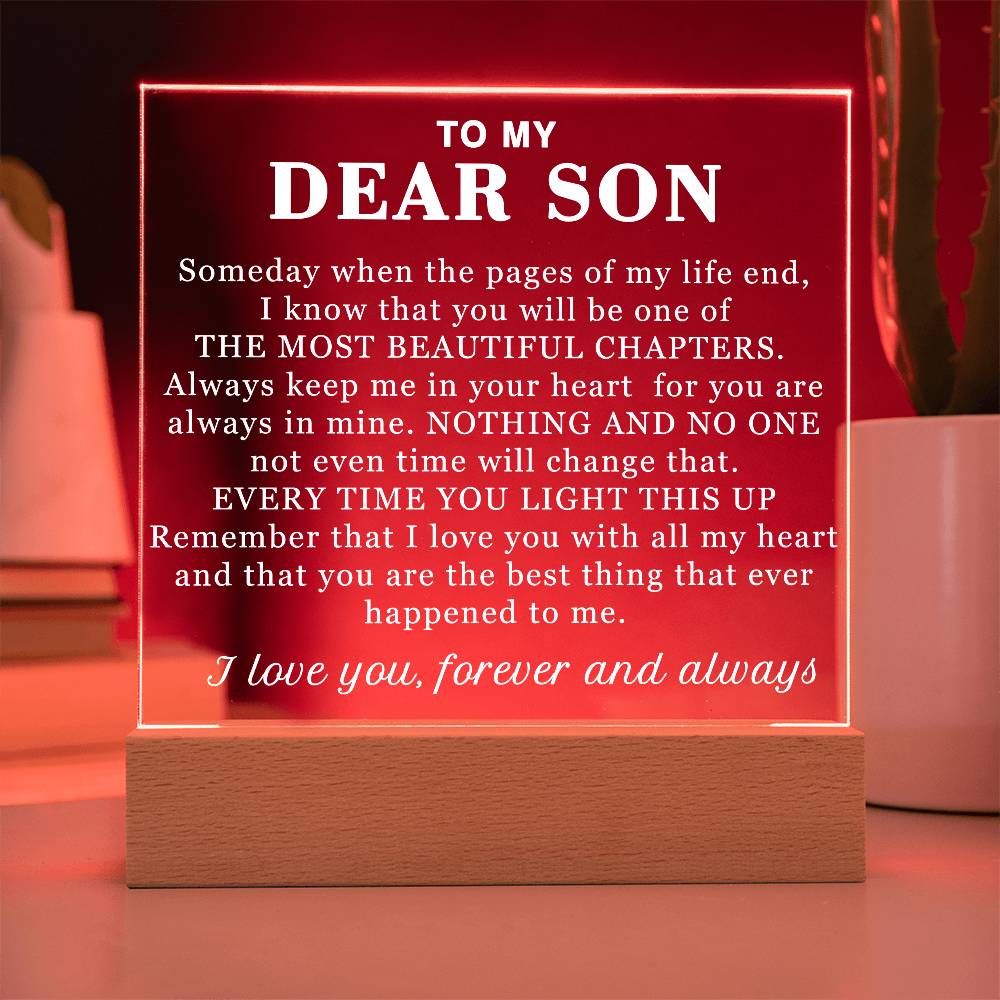 (Almost Sold Out) Meaningful Gift For Son